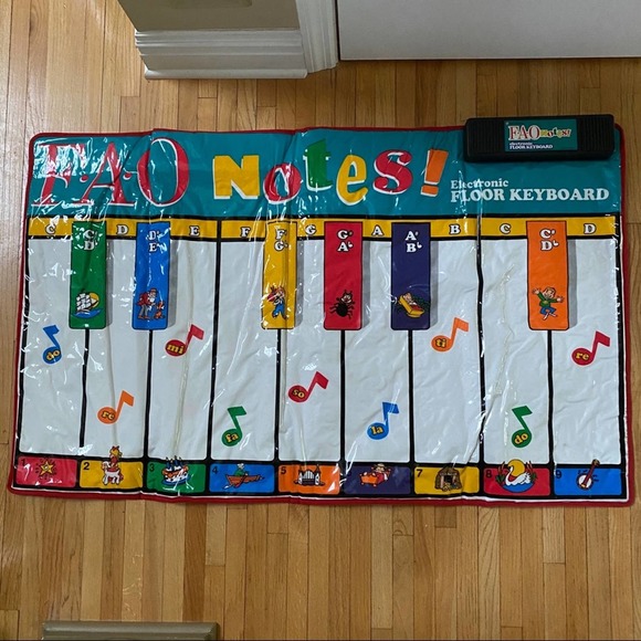 Fao Schwartz Electronic Floor Keyboard - Picture 1 of 5